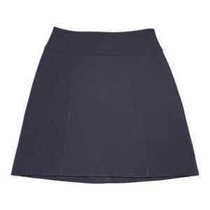 Anthropologie Maeve NWT Navy A-Line Mini Skirt w Huge Usable Pockets size small